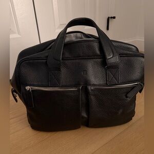 Jos. A. Bank Black Leather Men's Bag